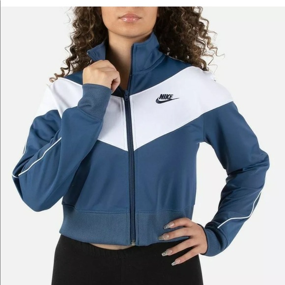 Nike Jackets & Blazers - Nike Sportswear Heritage Track Jacket L EUC